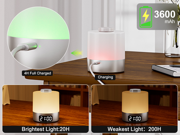 rechargeable night light