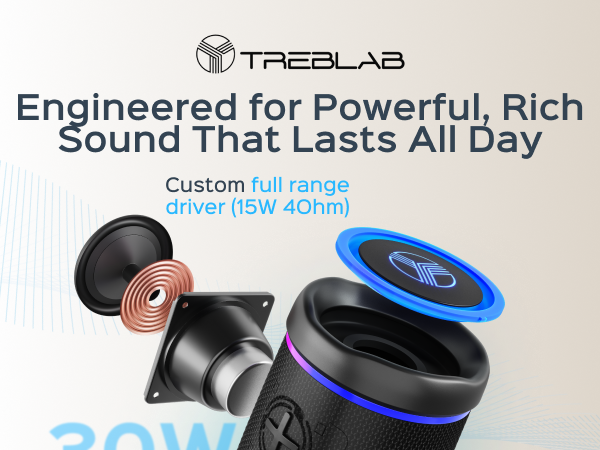 Engineered for Powerful, Rich Sound That Lasts All Day