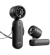 Diveblues Handheld Fan, 30ft/s Mini Portable Turbo Fan [12H Max Cooling], 4000mAh Personal Fan wi...