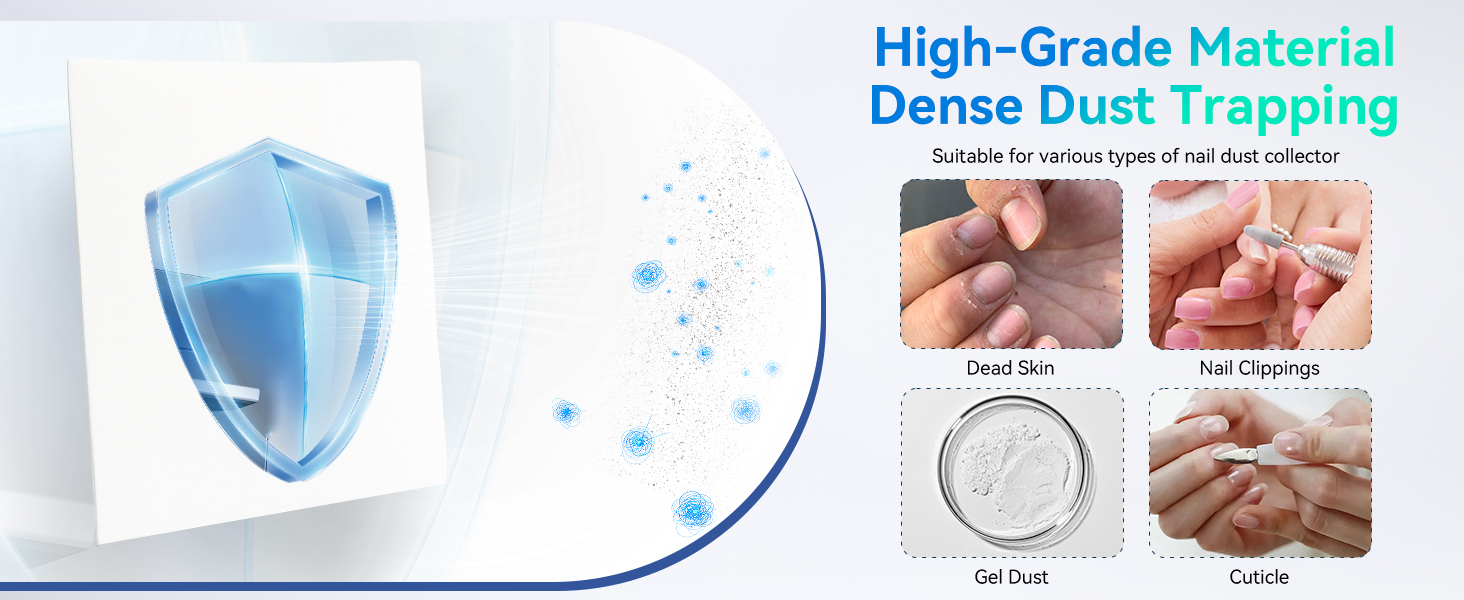 Nail Dust Collector Filter Paper