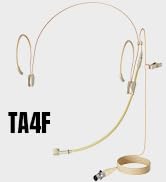 JK MIC-J 069 Headworn Microphone Compatible with Shure Wirelress Bodypack Transmitters