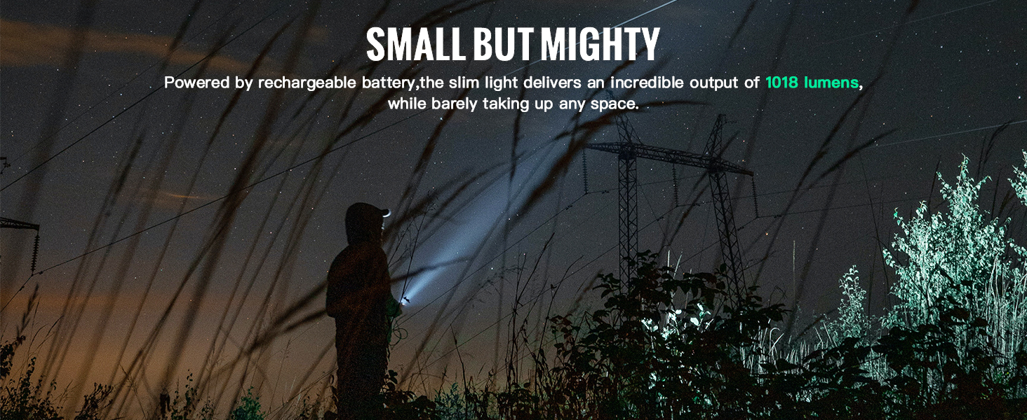 high 1000 lumens flashlight