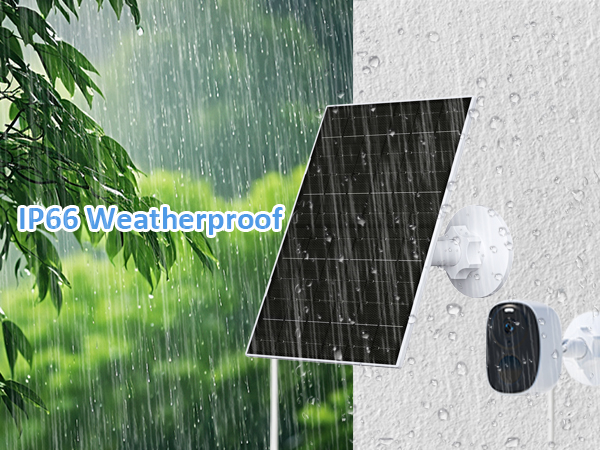 Solar Panel for Security Camera