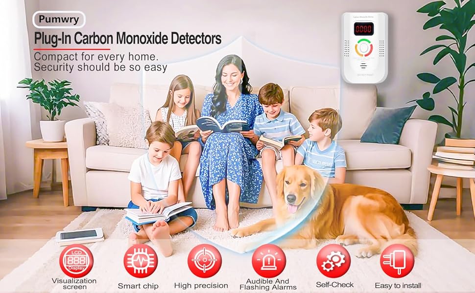 carbon monoxide detectors plug in