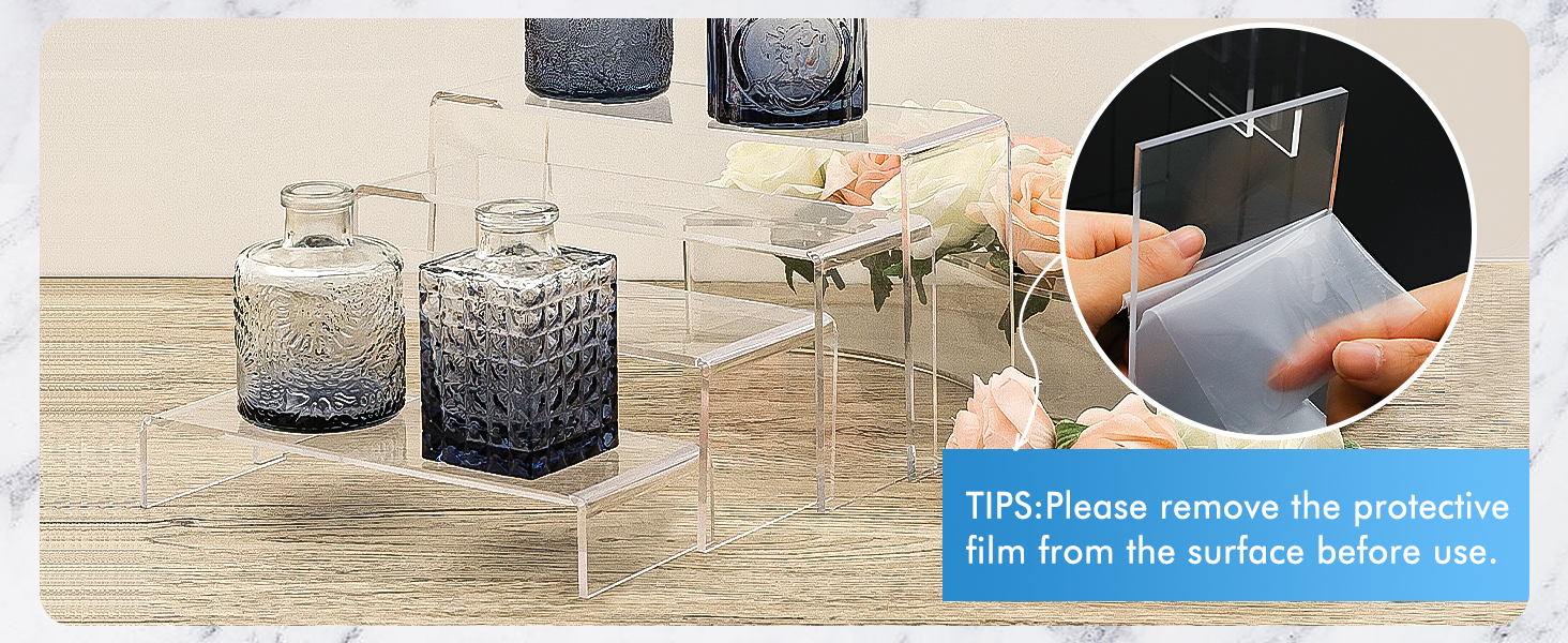 peel the film off