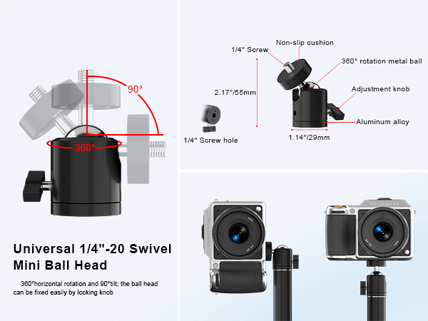Tripod Ball Head Adapter