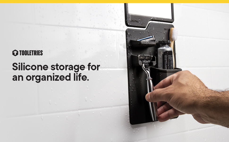 Silicone storage for an organized life