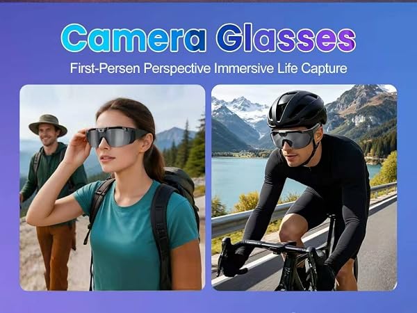 camera Glasses First-Persen Perspective Immersive Life Capture