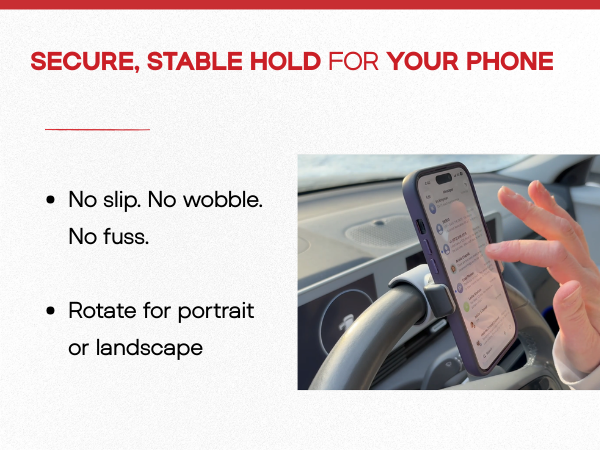 Secure stable hold.