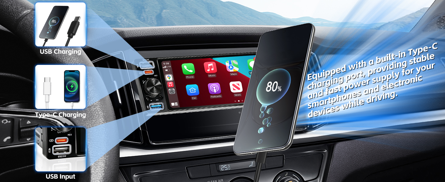 Single Din Car Stereo