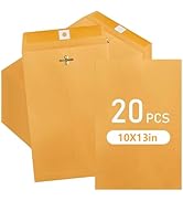 20 Pcs 10 x 13Inch Manilla Envelopes