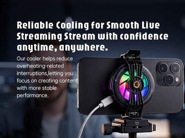 Phone Cooler for Gaming