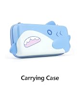 Geekshare Shark Carry Case Compatible with Switch/Switch OLED - Portable Hardshell Slim Travel Ca...