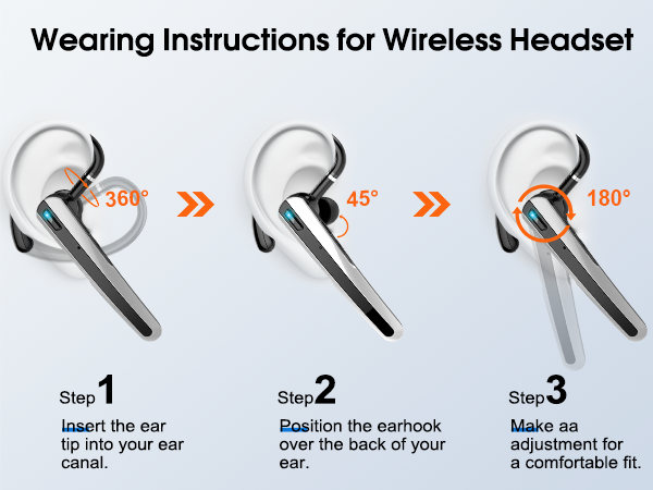 Single-Ear Bluetooth Earpiece