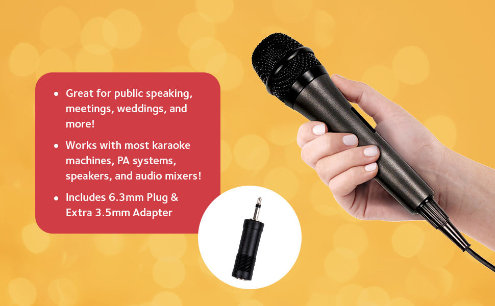 Gold Phone Recoder Kerokee Autotune Lyrics Michrophone Micno Encanto Wired Small