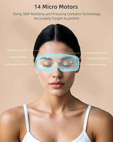 Eye Massager with Acupressure