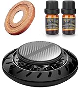 Kwak's Car Air Freshener,Rotating Solar Aromatherapy Essential Oil Diffuser Scent Car Decoration ...