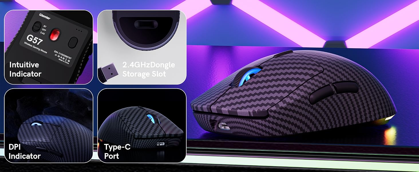 TRIPLE MODE GAMING MOUSE