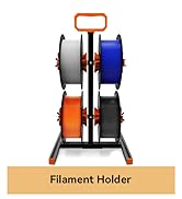 YOOPAI Filament Holder with Orange Handle Fits All Spools of Any Size and All Filament Types for ...