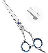 ULG Hair Cutting Scissors for Kids, 6.5” Safety Round-Tip Hair Scissors for Baby Toddler Children