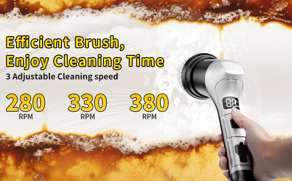 electric spin scrubber