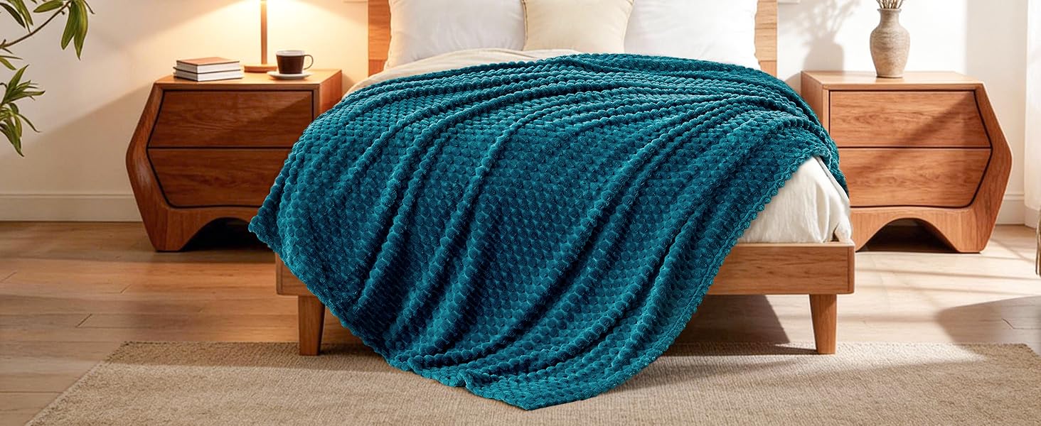 teal blanket