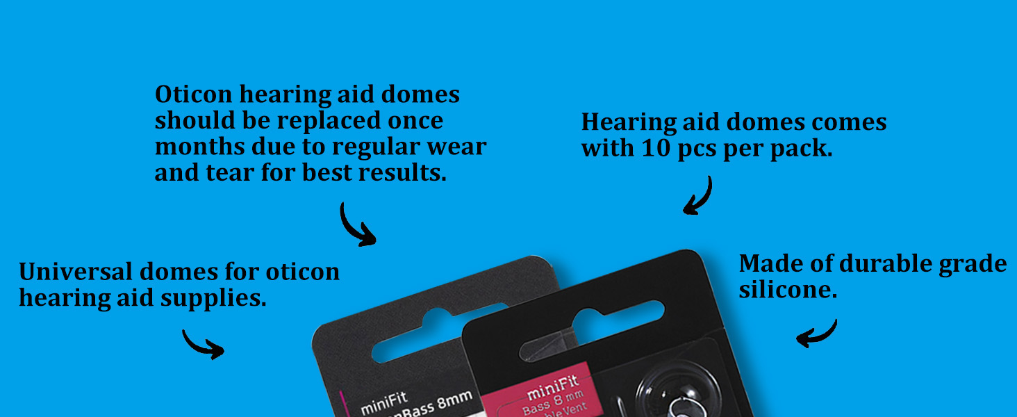 Oticon hearing aid supplies