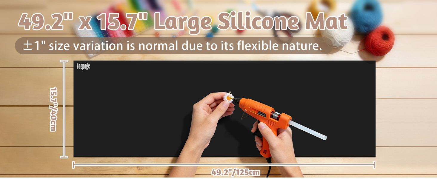 49.2“*15.7” Large Silicone Mat