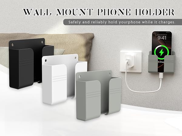 wall mount phone holder