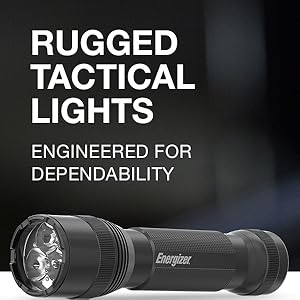 Energizer Metal Handheld Lights rugged tactical
