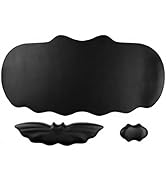 Tscuite Bat Mouse Pad, PU Leather Mousepad, 3 in 1 Keyboard Wrist Rest and Mouse Wrist Rest, Ergo...
