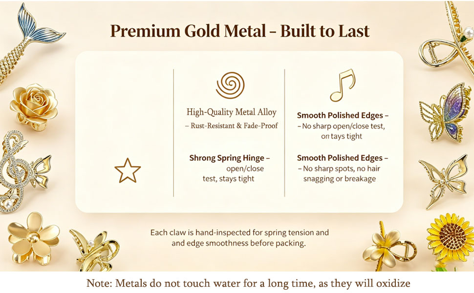 Premium Gold Metal