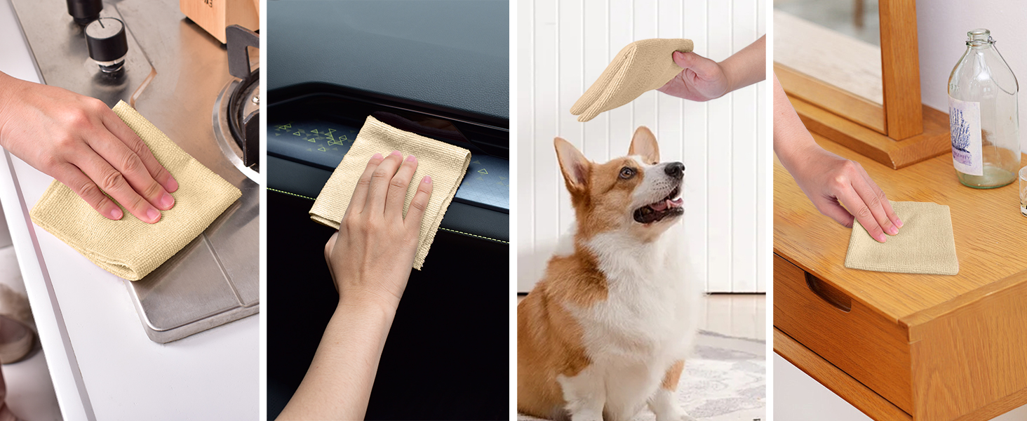 Microfiber towel roll