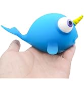 ZTATU Whale Stress Balls for Kids Squish Dough Ball (1Pack) Squishy Toys for Kids Giant Stress Ba...