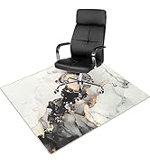 Anidaroel Office Chair Mat for Hardwood/Tile Floor, 48"x60" Desk Chair Mat for Office Gaming, Und...