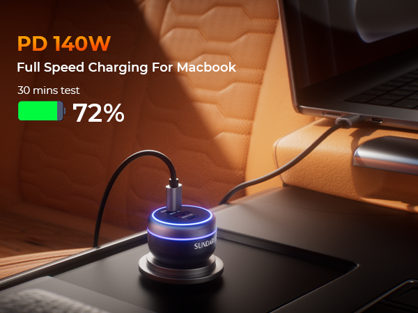 PD 140W Full Speed Charging For Macbook