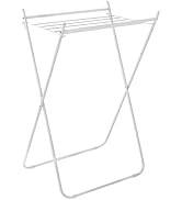 Honey-Can-Do Easy-Fold Collapsible Clothes Drying Rack – Sturdy Metal Laundry Rack, Holds 40 lbs....