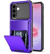 COOYA for Samsung Galaxy A37 Case Wallet 5 Credit Card Holder ID Slot Flip Cover Wallet Case Back...