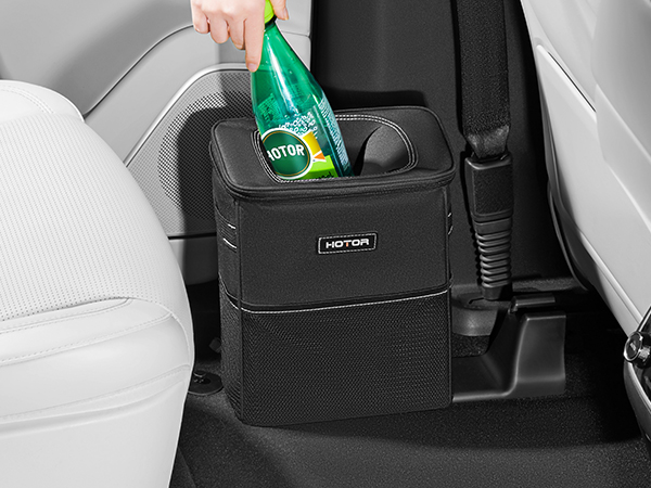 car trash can