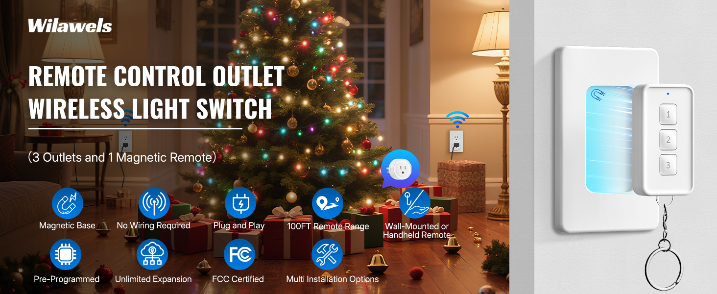 WILAWELS Wireless Light Switch