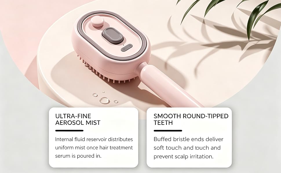 electric spray air cushion massage comb