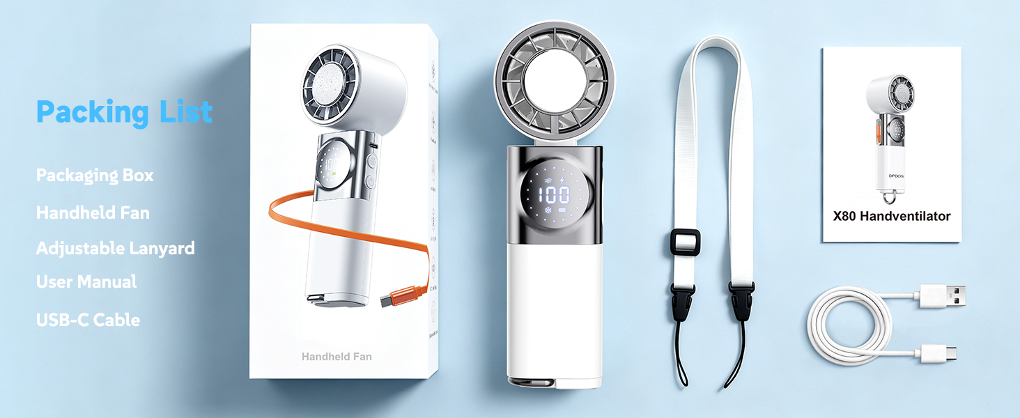 summer essentials handheld fan