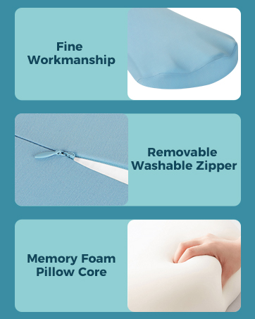 Lumbar Support Pillow for Bed