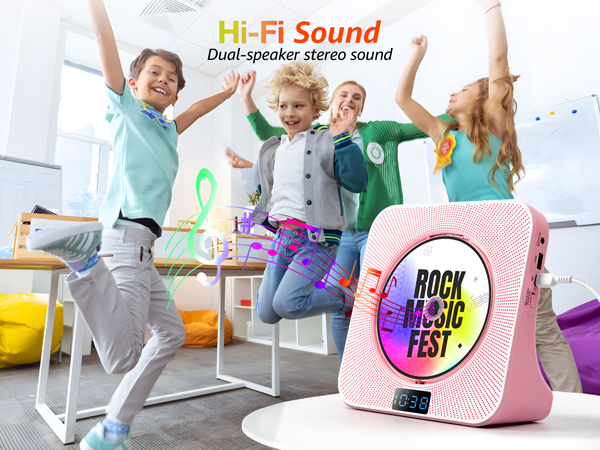 portable cd player with speakers cd player with bluetooth reproductor de cd