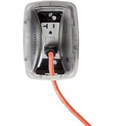 Intermatic WP5100C Extra-Duty in-Use Electrical Outlet Cover - Single Gang, Versatile Outdoor Rec...