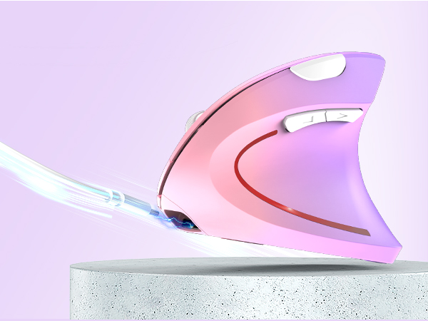 Abstract gradient background in pink and purple hues with white curved elements creating a flowing, dynamic composition.
