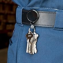 retractable keychain; retractable tether; heavy duty retractable keychain; key retractor; keychain