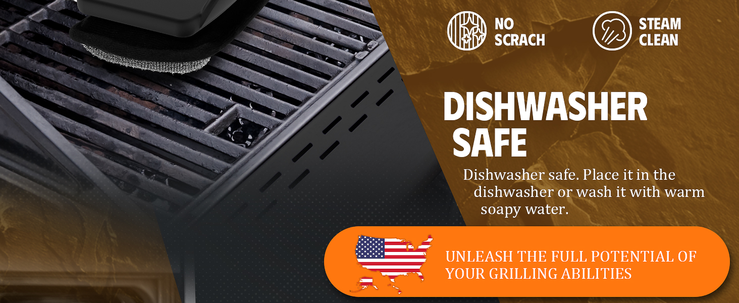 Grill Brush Bristle Free