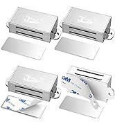 Jiayi 4 Pack Cabinet Magnetic Door Catch Self Adhesive Door Magnets Stainless Steel Strong Magnet...