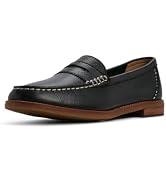 Sperry Women's Seaport Penny PlushWave Saffiano / Metallic Leather Penny Loafer